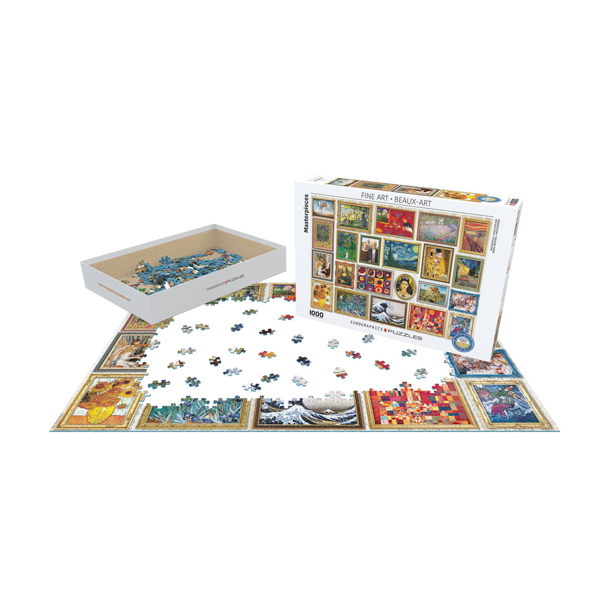 Fine Art Masterpieces: 1000 Pcs